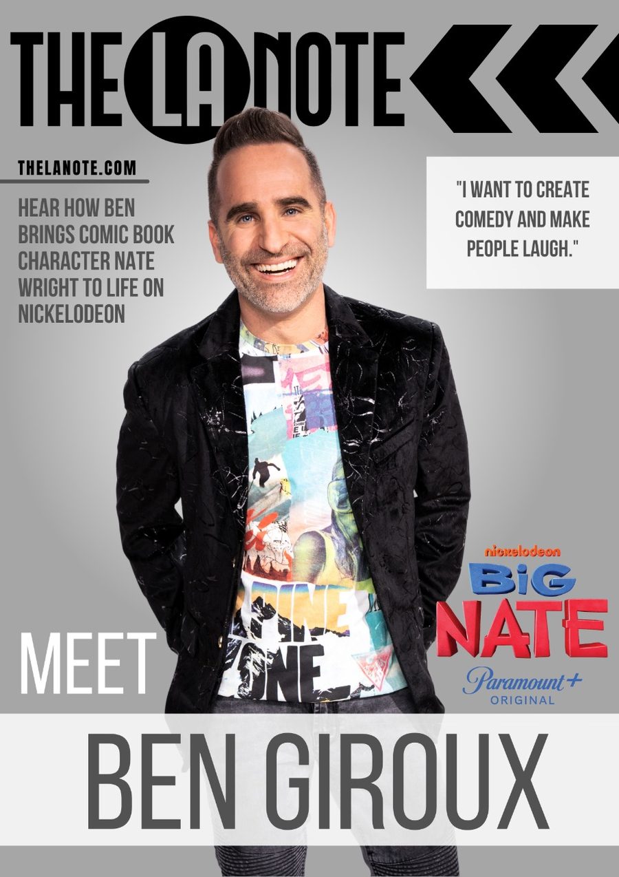 Ben on the cover of The LA Note